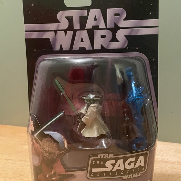 NIB STAR WARS LOT OF 5 ~The Saga Collection ~ Vader/Leia/Derlin/Yoda/Barada - Picture 4 of 6